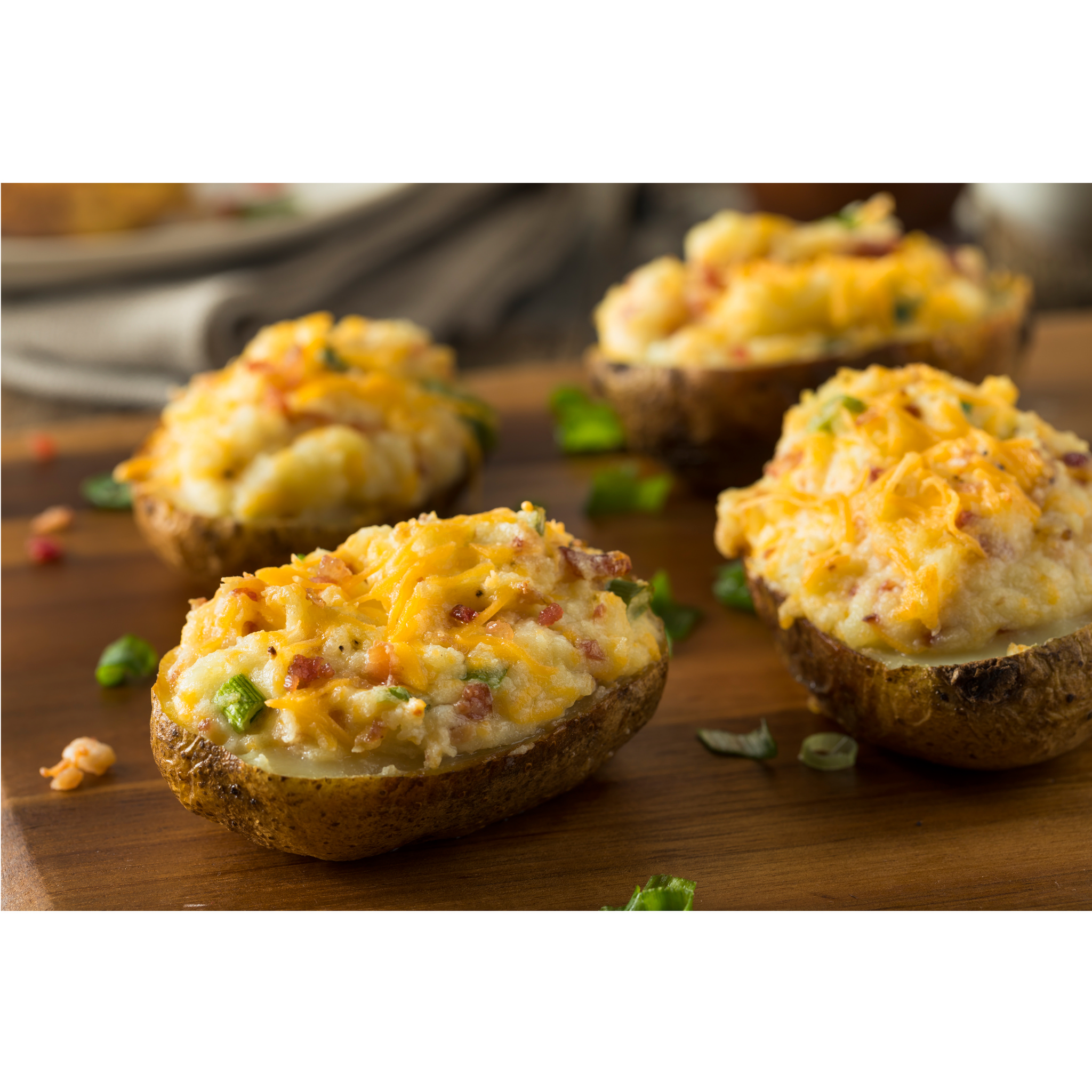 Picture of Loaded Twice Baked Potatoes - 6 Servings 