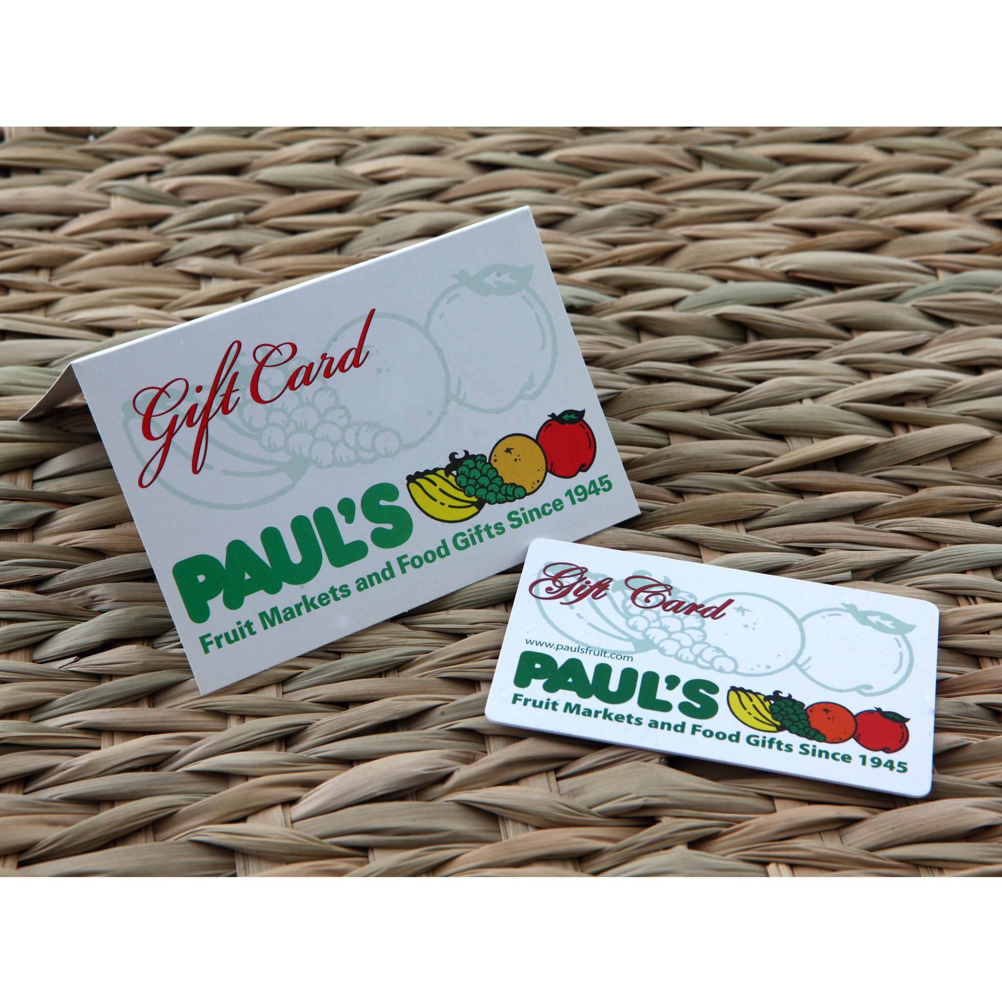 Picture of Paul's $150 Gift Card